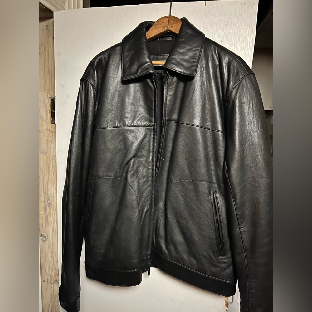 Men’s leather jacket
